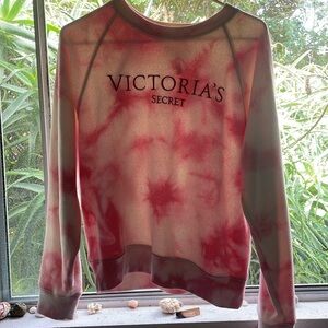 Victoria’ Secret tie dye crewneck sweater